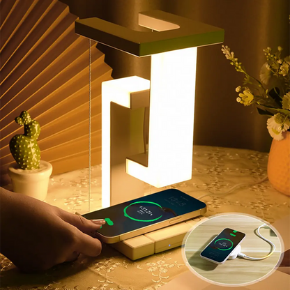 HaloCharge™ Levitating Lamp & Wireless Charger