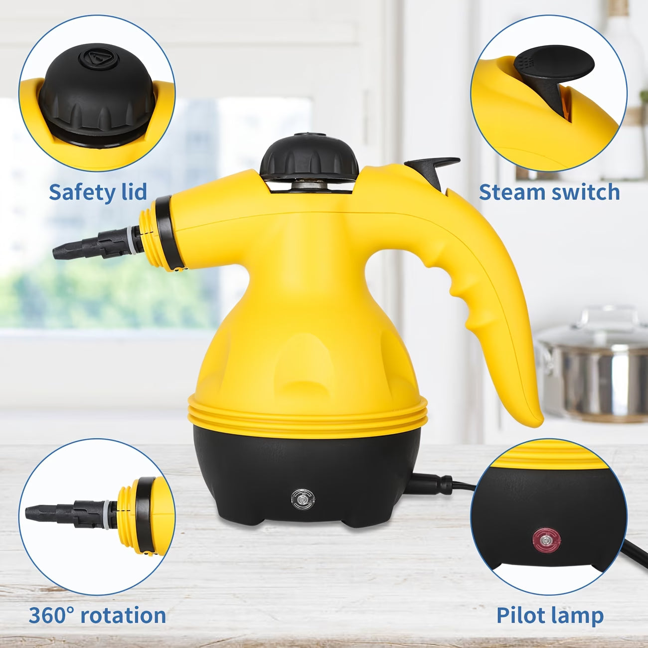 PureSteam - Handheld Steam Cleaner