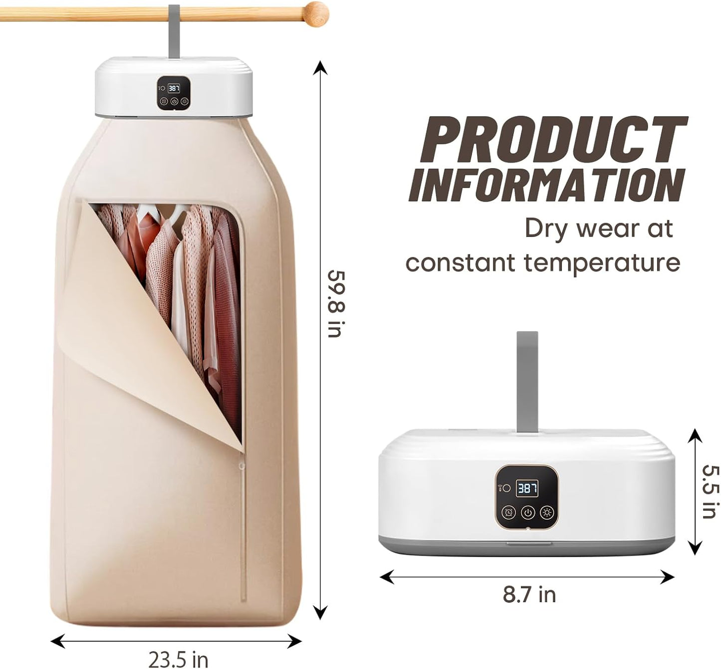 Portable Foldable Clothes Dryer
