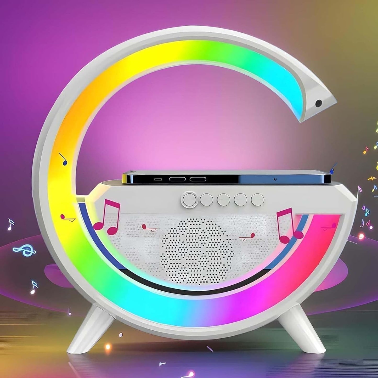3 in 1 Speaker, Charger & RGB Light