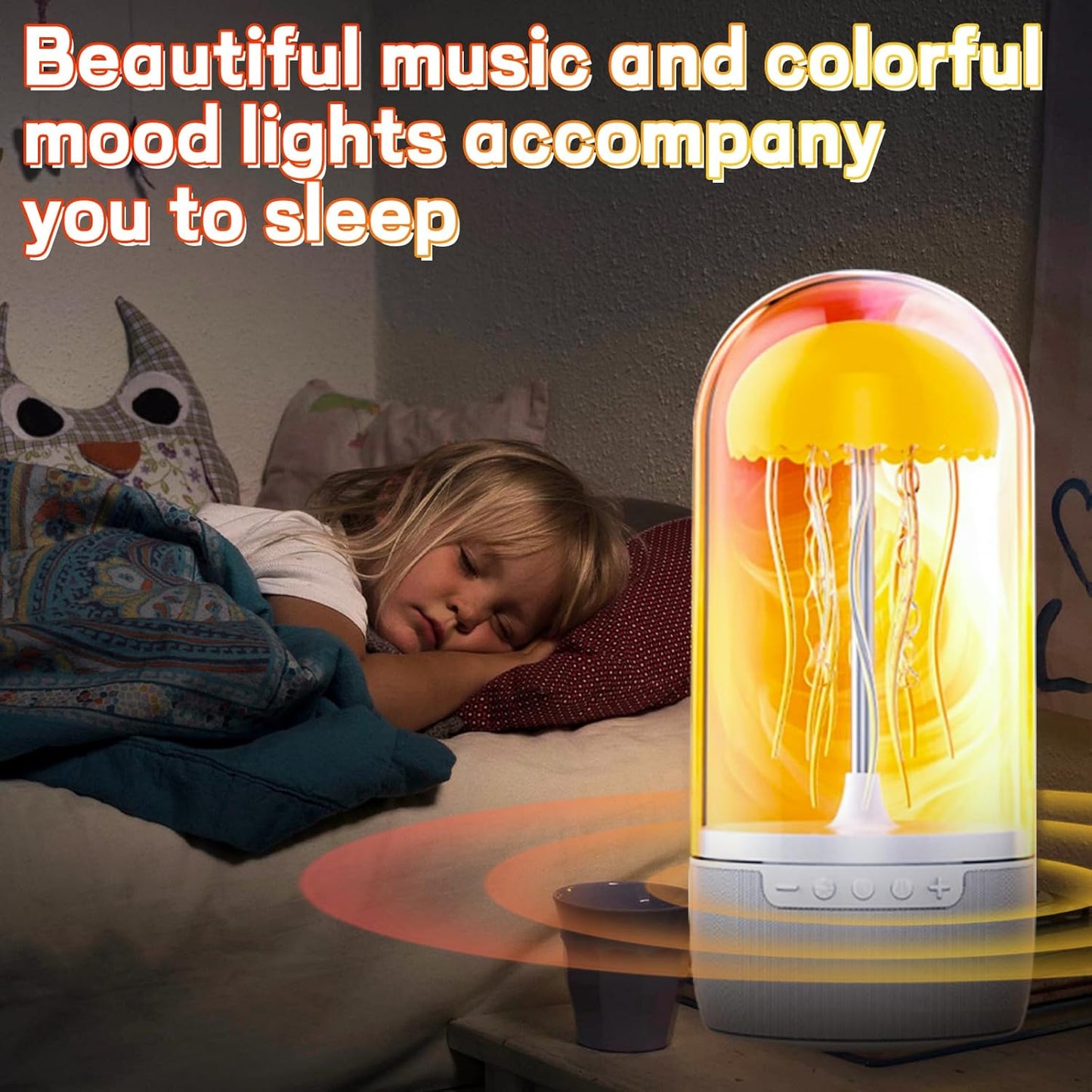 Jellyfish Bluetooth Speaker Lamp