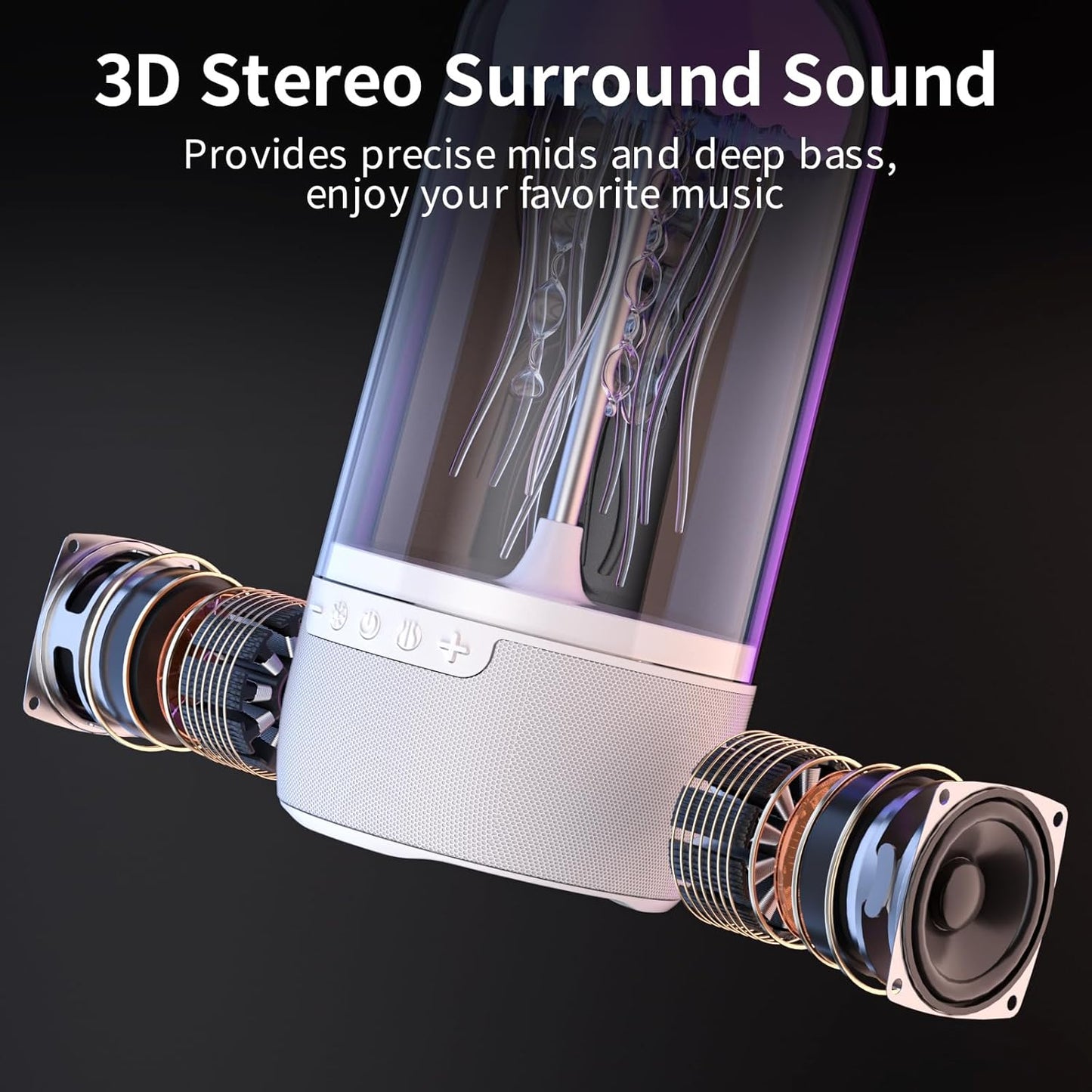 Jellyfish Bluetooth Speaker Lamp
