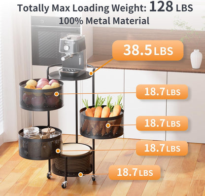 Rotating Storage Rack