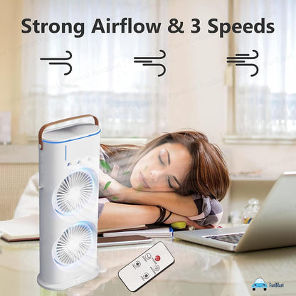 BreezeFlow™ Rechargeable AC Fan