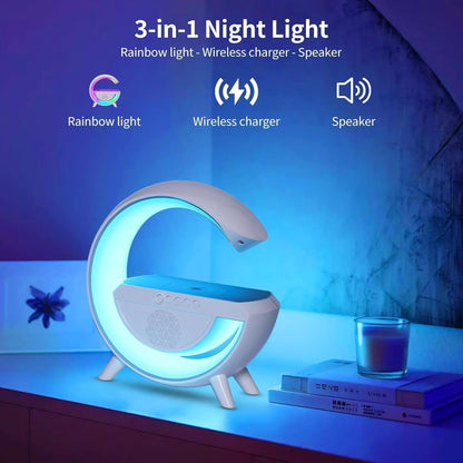 3 in 1 Speaker, Charger & RGB Light