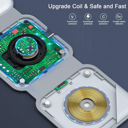 3 in 1 Magnetic Wireless Charger