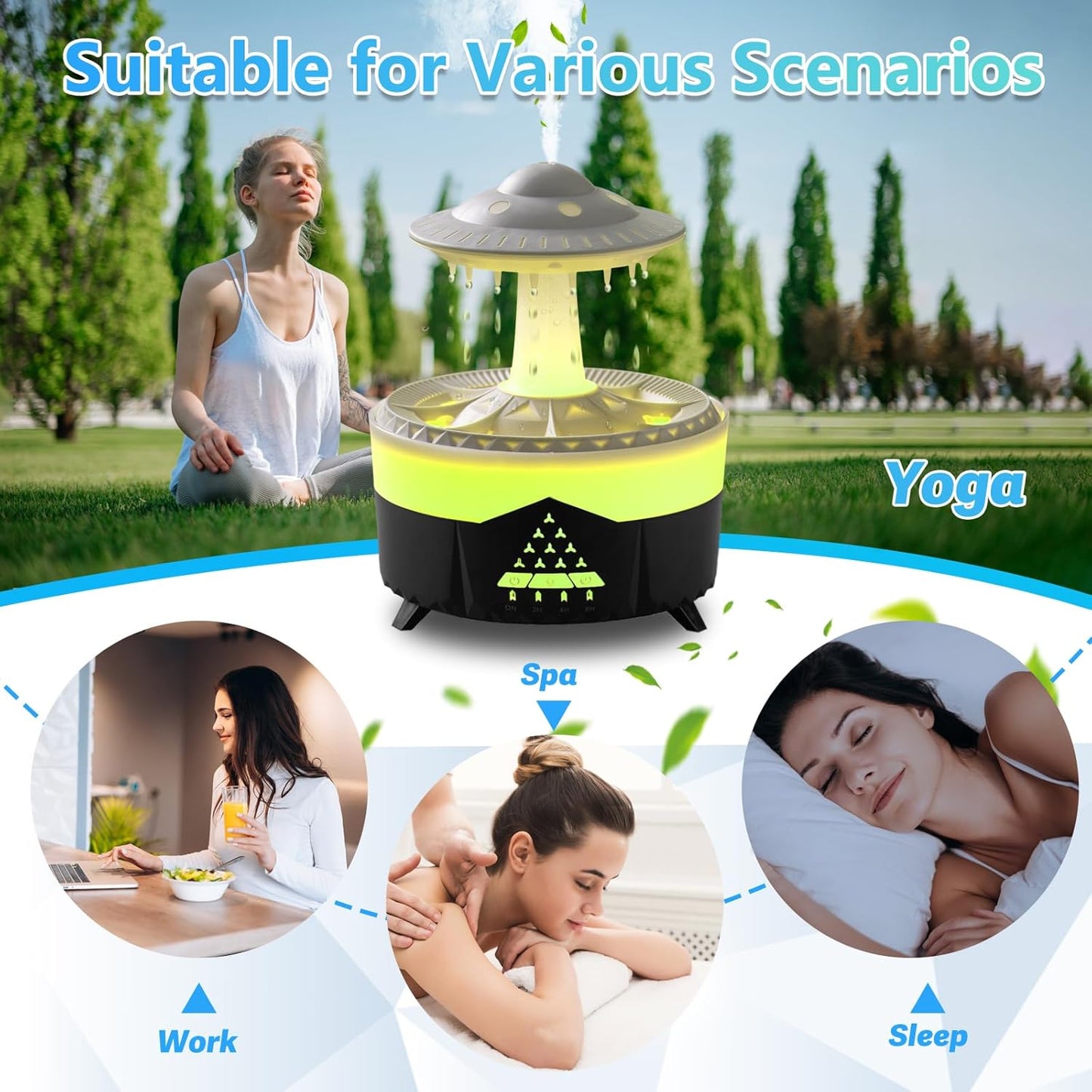 UFO Raindrop Humidifier
