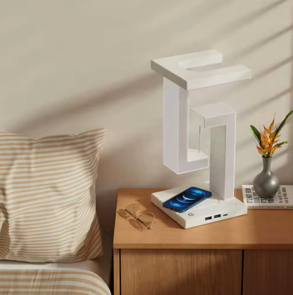 HaloCharge™ Levitating Lamp & Wireless Charger