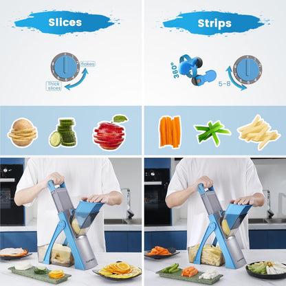 ONCE FOR ALL Safe Vegetable Slicer Plus