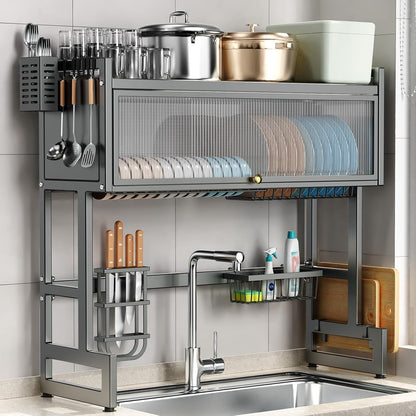 Over The Sink Dish Drying Rack