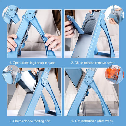 ONCE FOR ALL Safe Vegetable Slicer Plus