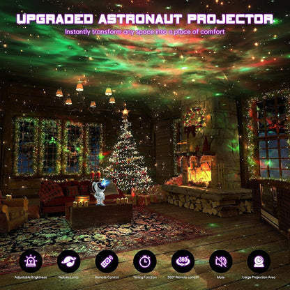 Astronaut Galaxy Projector Night Light