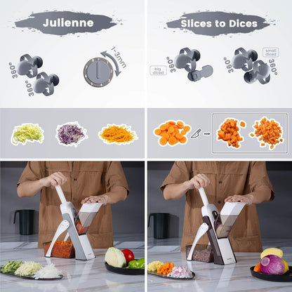 All In One Safe Vegetable Slicer