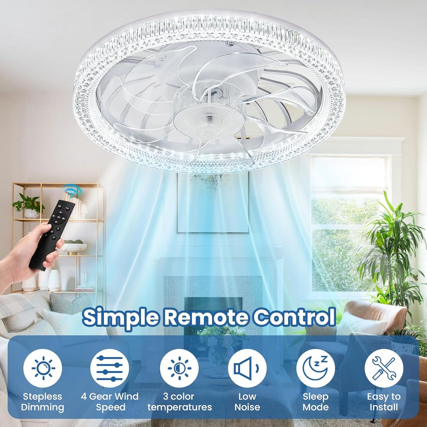 Lumifan Pro Ceiling Light Fan