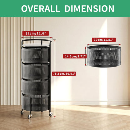Rotating Storage Rack