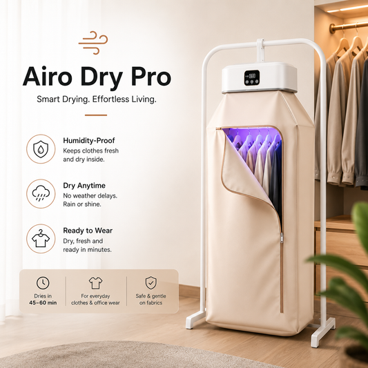 AiroDry™ Pro - Portable Clothes Dryer