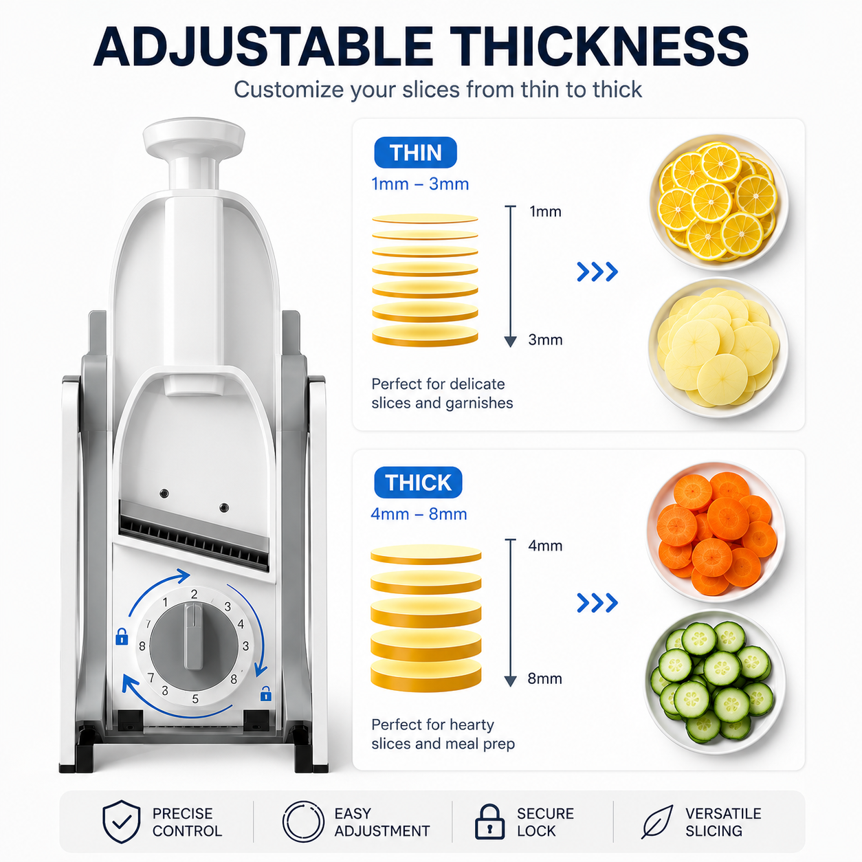 All In One Safe Vegetable Slicer