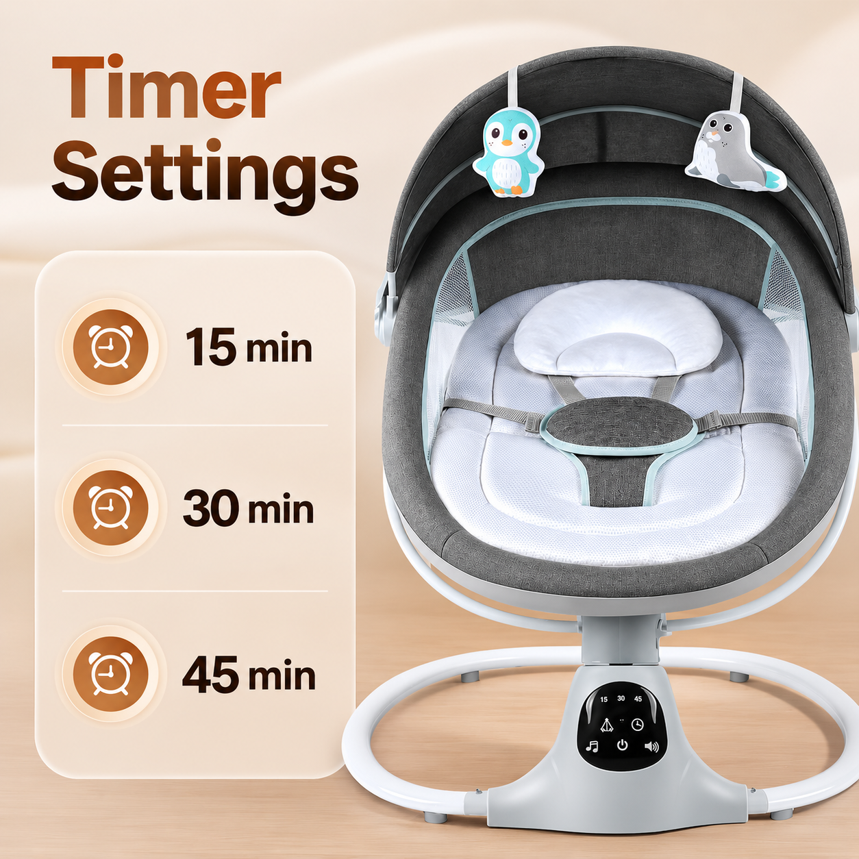 Electric Baby Swing Rocker