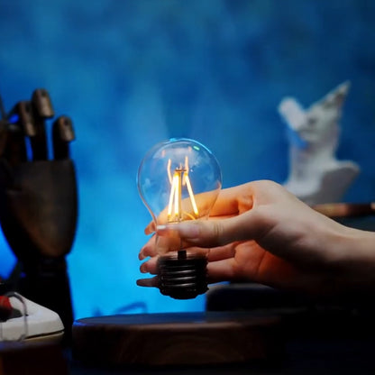 Levitating Light Bulb