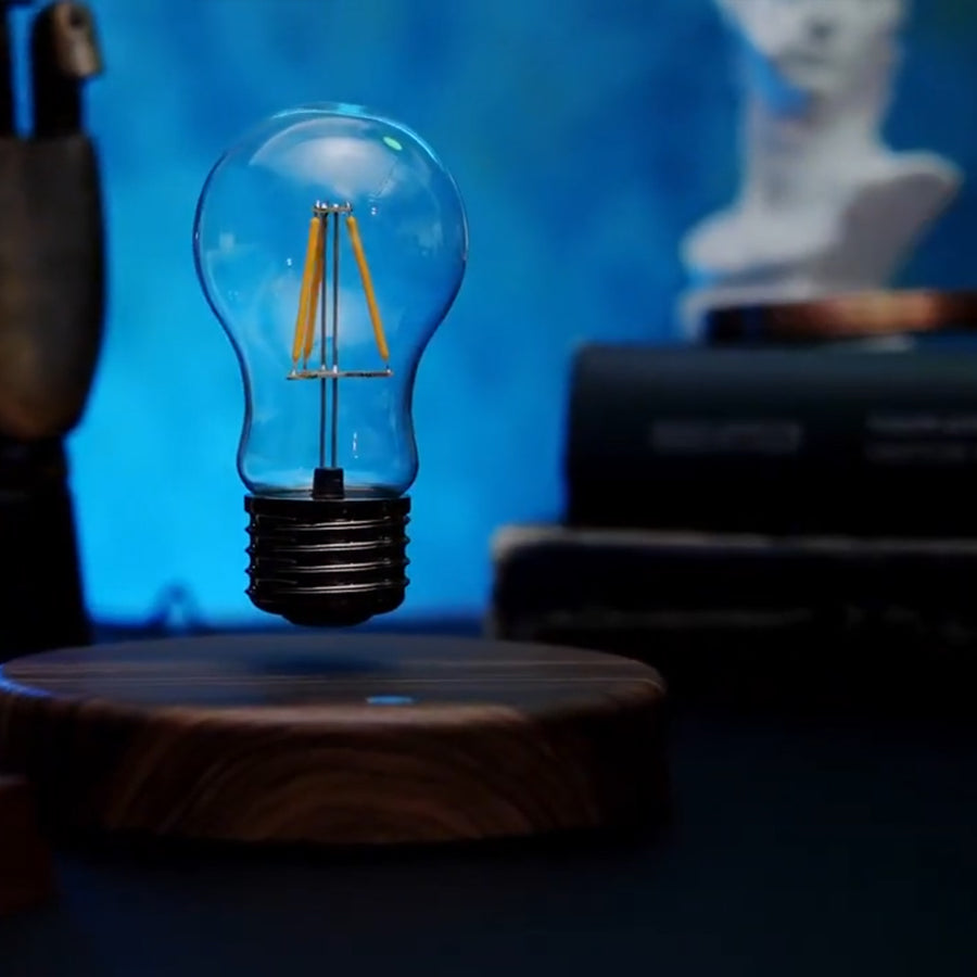 Levitating Light Bulb