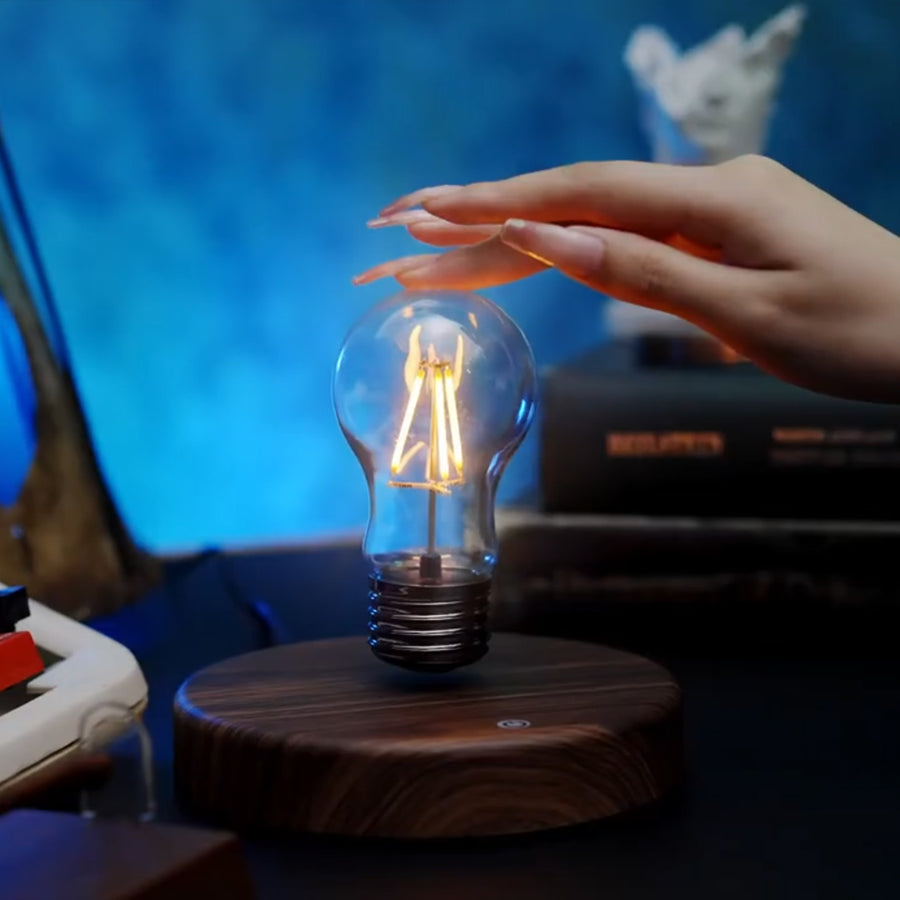 Levitating Light Bulb