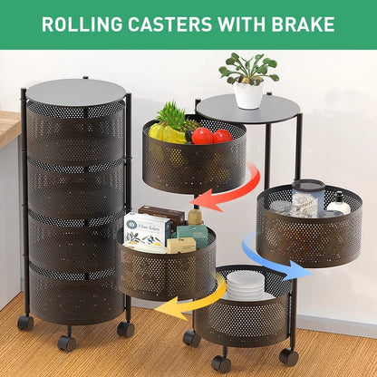 Rotating Storage Rack