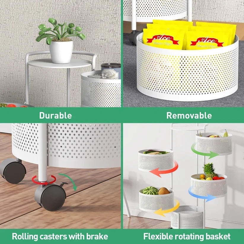 Rotating Storage Rack