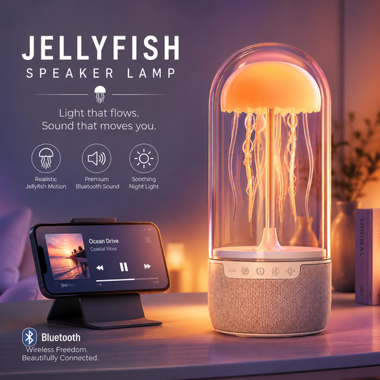 Jellyfish Speaker Lamp