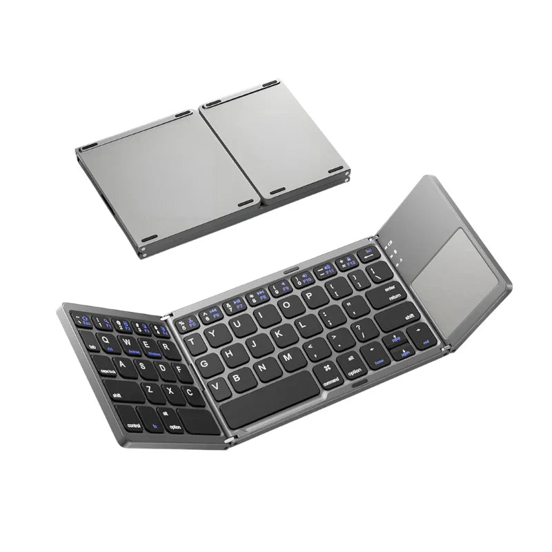 Keyfold Pro | Portable Foldable Bluetooth Keyboard with Touchpad