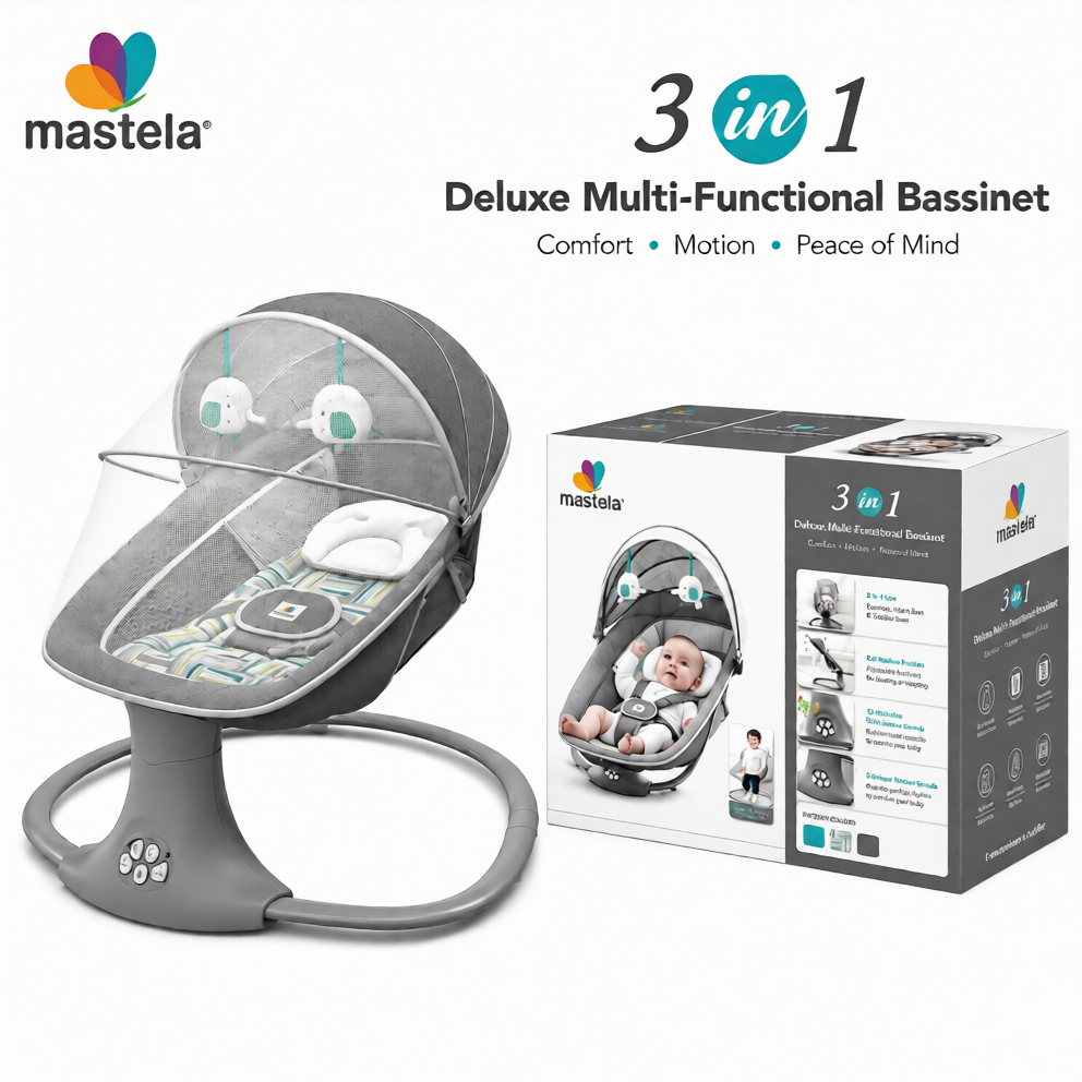 3 in 1 Electric Baby Swing Rocker