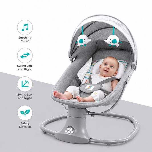 3 in 1 Electric Baby Swing Rocker