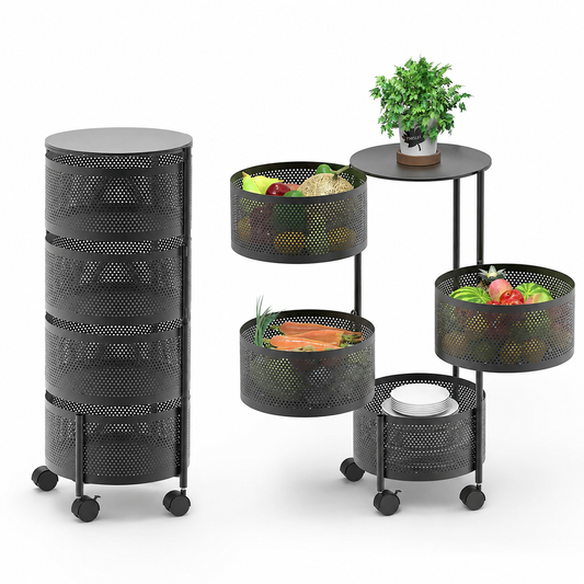 Rotating Storage Rack