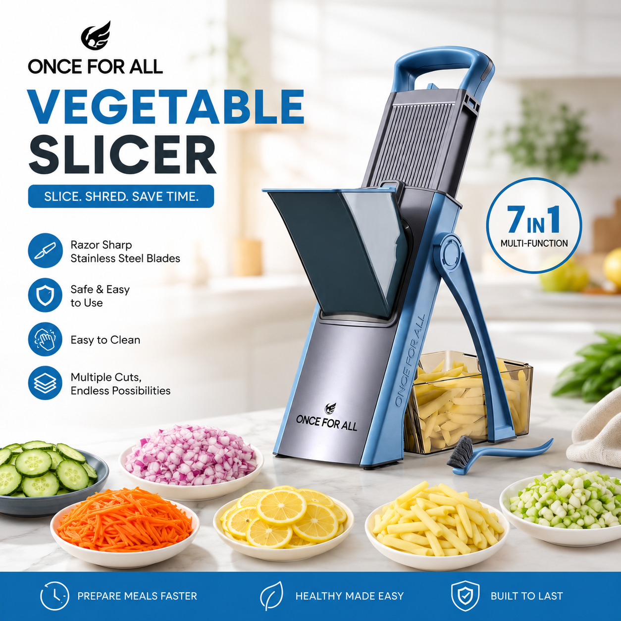 Once For All Vegetable Slicer