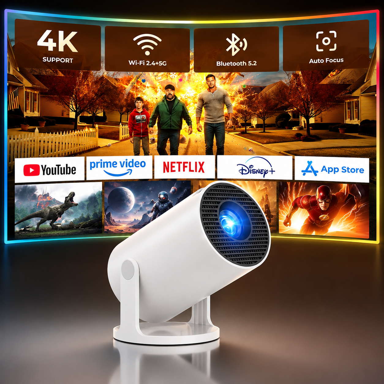 Portable Smart Projector