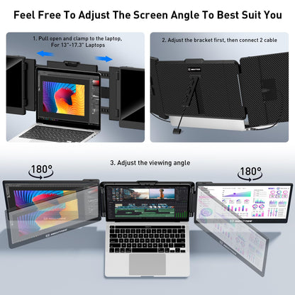 TriView Pro - Laptop Monitor Extender