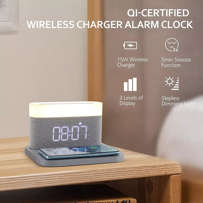 GlowCharge - Wireless Charging LED Night Light