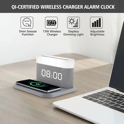 GlowCharge - Wireless Charging LED Night Light