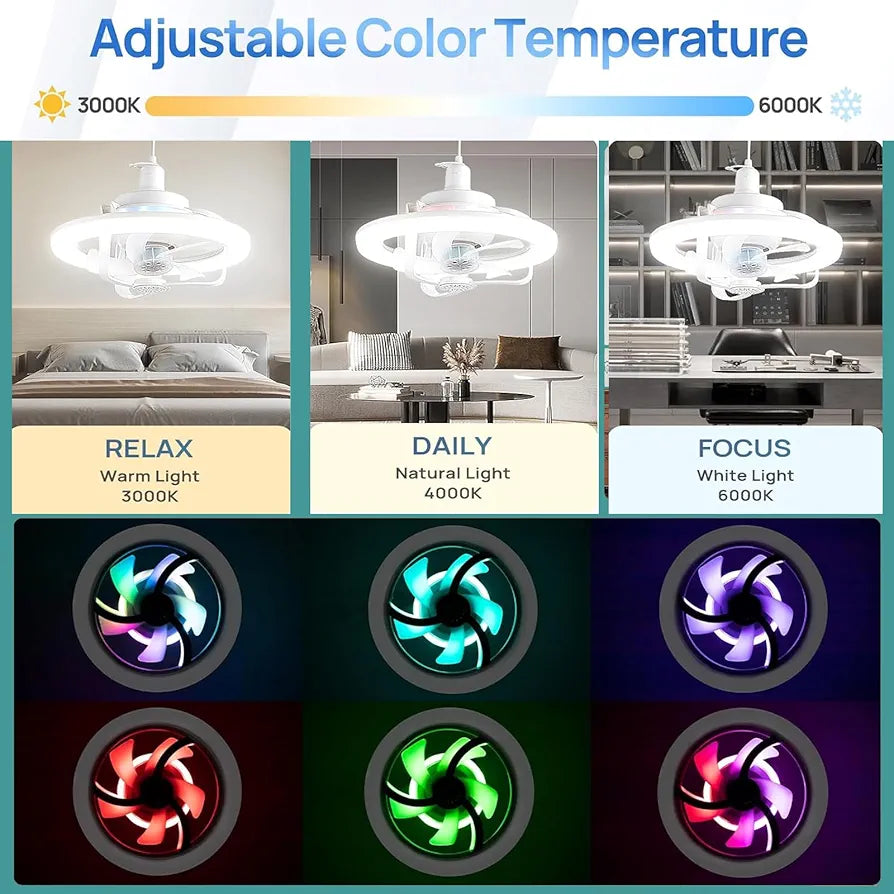 Lumifan - Aromatherapy Ceiling Light Fan