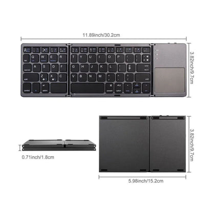 KeyFold™ – Mini Folding Bluetooth Keyboard