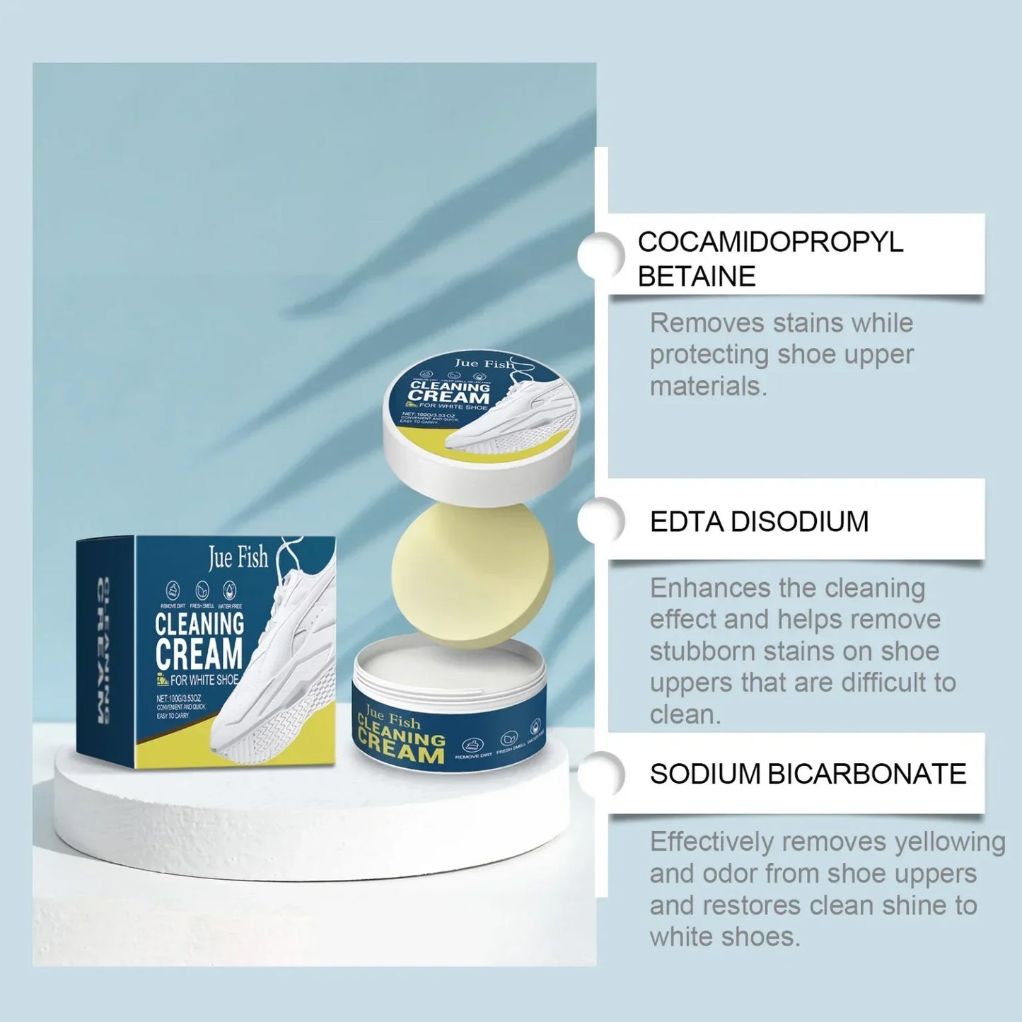 White Shoe Cleaning Cream