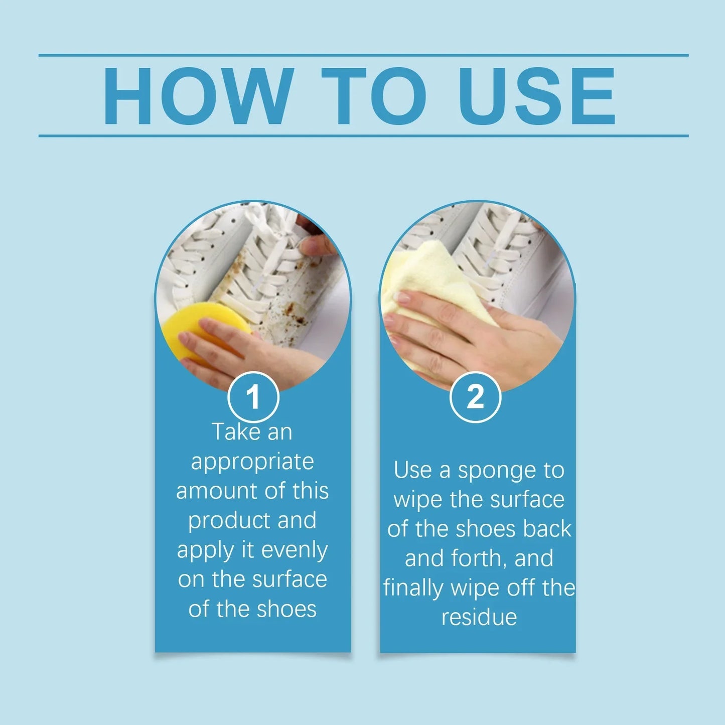 White Shoe Cleaning Cream